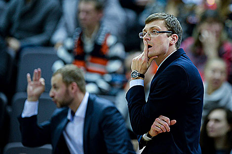 Tsmoki Minsk head coach Rostislav Verkhun