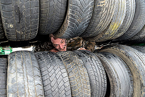 First winter obstacle race Patriot at the Stalin’s Line 