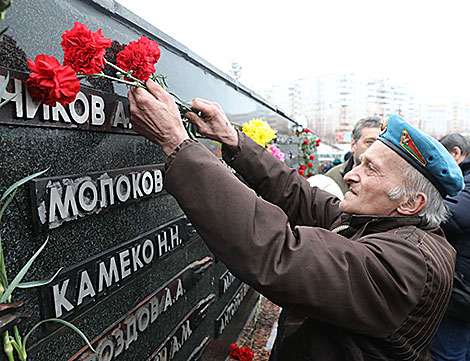 Internationalist soldiers commemorated in Vitebsk