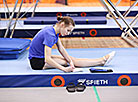 Belarusian trampolinists train in Staiki sports center