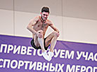 Belarusian trampolinists train in Staiki sports center