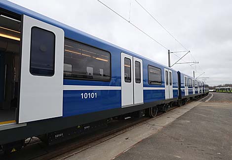 Поезд Stadler для Минского метрополитена