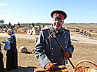 WWI battle reenactment at Stalin Line