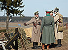 WWI battle reenactment at Stalin Line