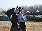 WWI battle reenactment at Stalin Line