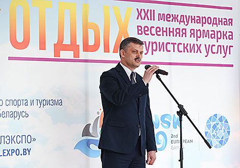 Belarusian Sport and Tourism Minister Sergei Kovalchuk