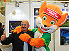 European Games mascot Lesik the Baby Fox