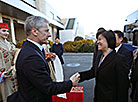 Chinese parliament delegation in Minsk on a visit