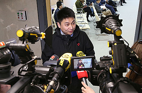 Chinese reporters visit the China-Belarus industrial park Great Stone