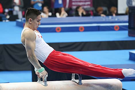 Test gymnastics tournament kicks off in Minsk ahead of European Games