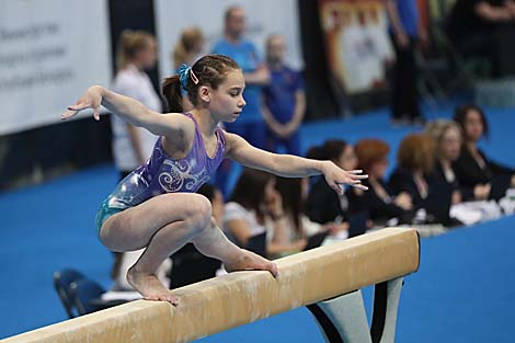 Test gymnastics tournament kicks off in Minsk ahead of European Games