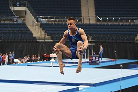 Test gymnastics tournament kicks off in Minsk ahead of European Games