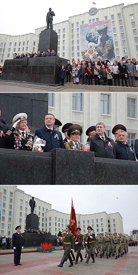 Victory Day celebrations in Mogilev