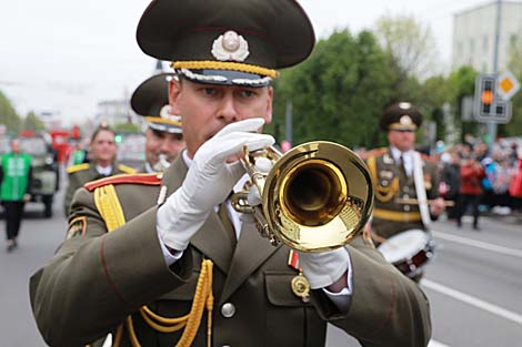 Victory Day celebrations in Mogilev