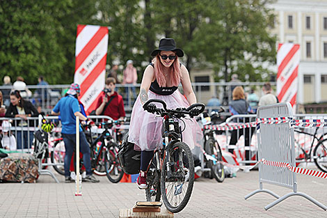 Cycling Miss 2019 contest in Minsk 