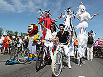 International VIVA, Bike carnival-parade in Minsk