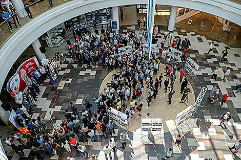 Opening of a photo exhibition “Belarus Olympic History: Moments of Glory”