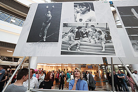 Opening of a photo exhibition “Belarus Olympic History: Moments of Glory”