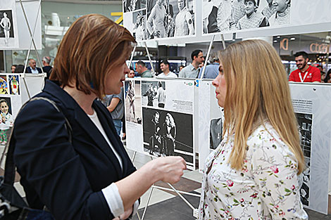 Opening of a photo exhibition “Belarus Olympic History: Moments of Glory”