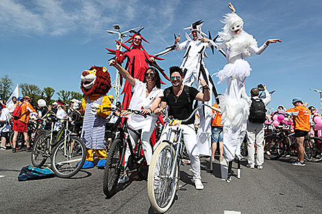 Viva Rovar cycling festival in Minsk