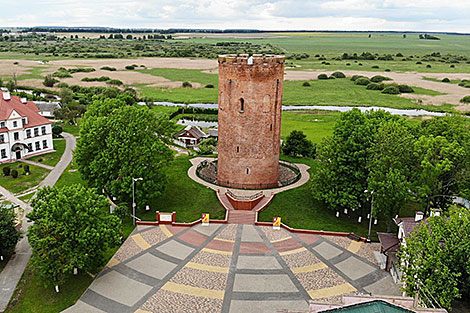 Belaya Vezha (White Tower) in Kamenets