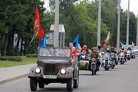 Youth project Marathon 75 in Mogilev Oblast
