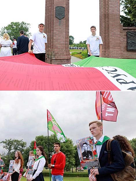 Youth project Marathon 75 in Mogilev Oblast