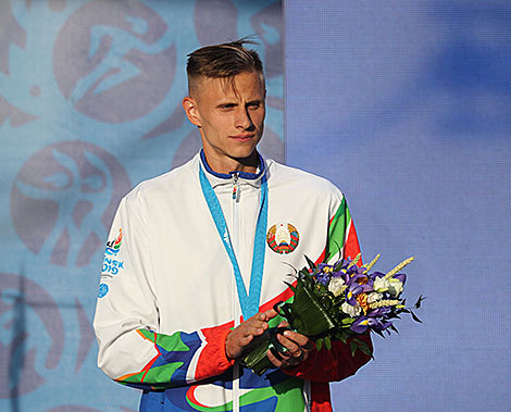 Awards ceremony at Minsk 2019 fan zone