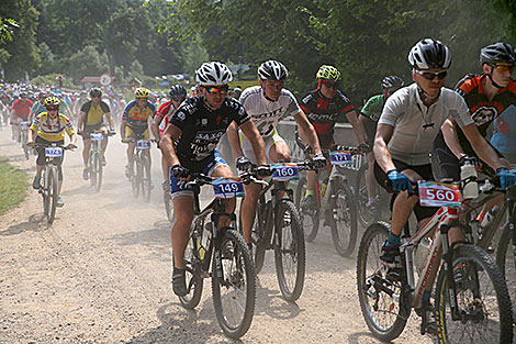 Susedzi bike marathon 2019 in Augustow Canal