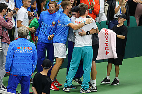 Belarus win Davis Cup tie against Portugal