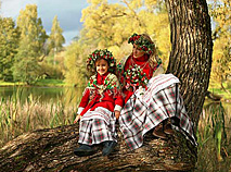 Harvest festival in Vyazynka