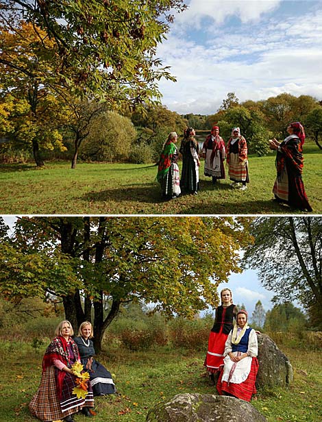 Harvest festival in Vyazynka 