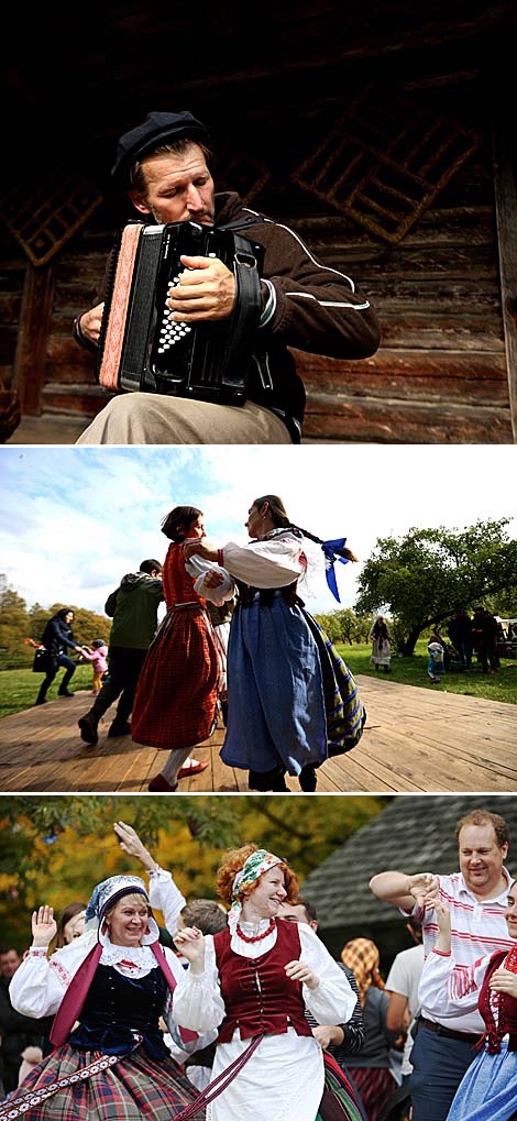 Harvest festival in Vyazynka 