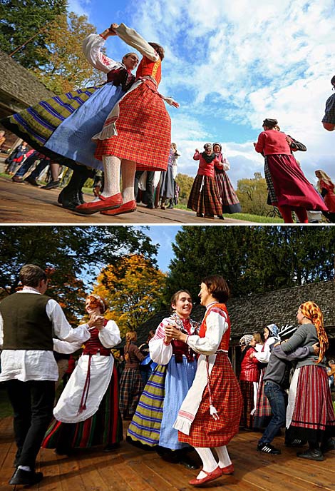 Harvest festival in Vyazynka 