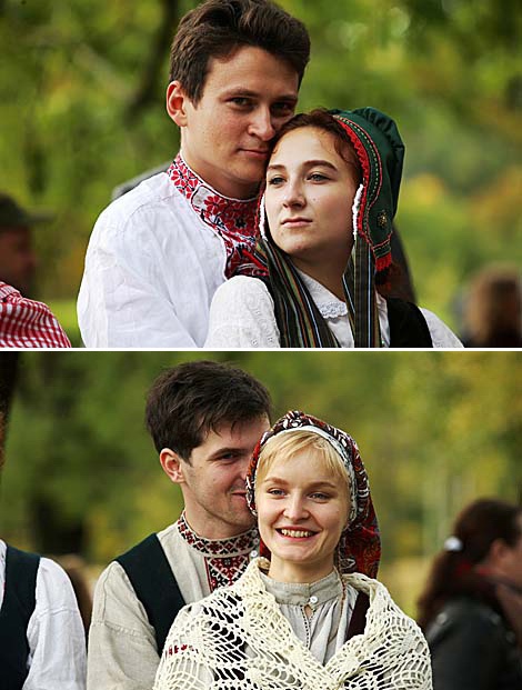 Harvest festival in Vyazynka 