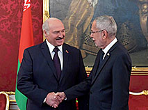 Official visit of Belarus President Aleksandr Lukashenko to Austria