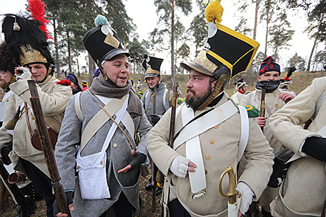 Battle of Berezina reenactment