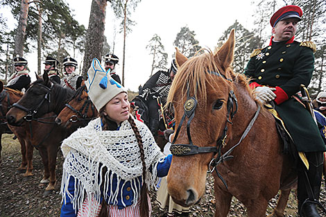 Battle of Berezina reenactment