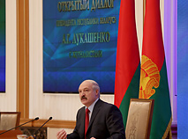 Open dialogue of President of the Republic of Belarus Alexander Lukashenko with representatives of the Belarusian and foreign mass media