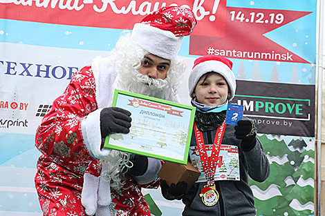 Santa Claus Run in Minsk