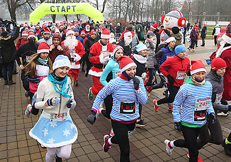 Santa Claus Run in Minsk