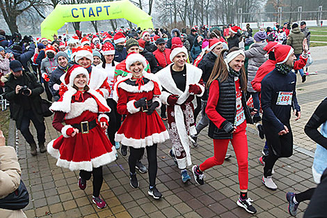 Santa Claus Run in Minsk