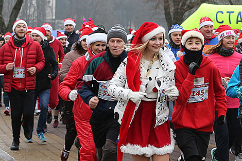 Santa Claus Run in Minsk