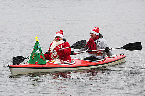 Santa Claus Run in Minsk