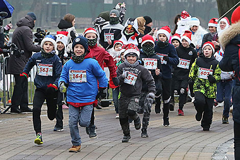 Santa Claus Run in Minsk