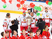 Belarus President’s Team win Christmas ice hockey tournament