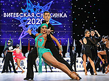 Dancers from 20 countries took part in international competitions Vitebsk Snowflake 2020