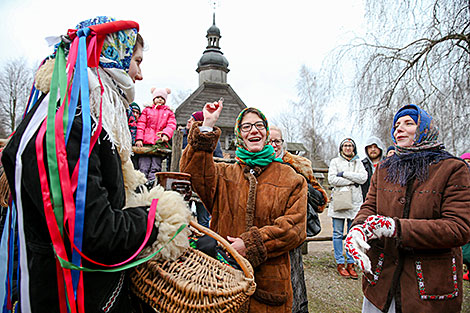 Шчадрэц адсвяткавалі ў Строчыцы 