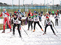 Snow Sniper biathlon tournament in Belarus