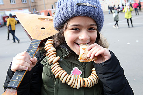 Maslenitsa celebrations in Gomel